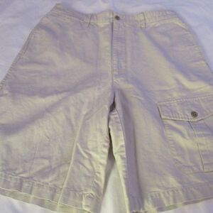 Vintage Tommy Hilfiger Tommy Jeans Cargo Shorts Khaki Tan Size 33